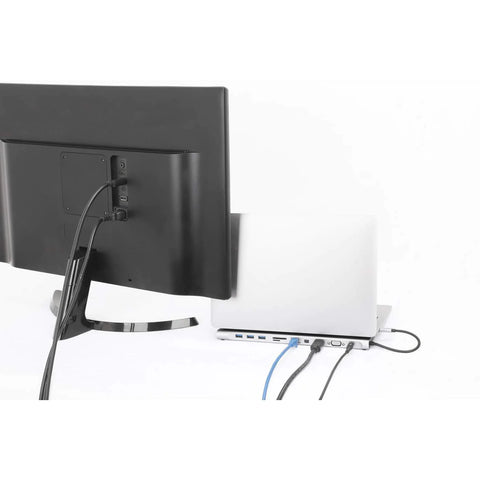 Docking Station Manhattan Usb-C 11 En 1 Con Mst Para 3 Monitores 130578