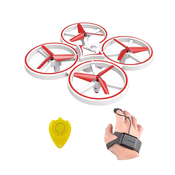 Drone Sensor De Mano 7391 Rojo