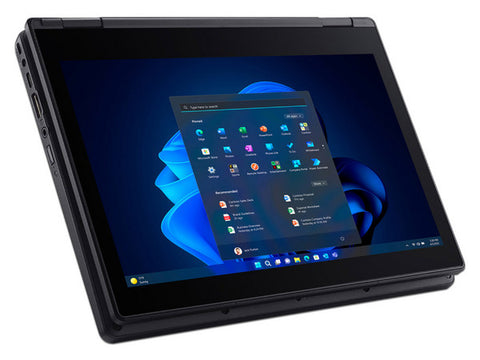 Laptop ECS LIVA Touch N100 Portátil 4GB DDR4, SSD de 128GB , Pantalla de 11.6", Ligera Estudiantes