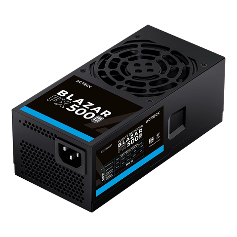 Fuente De Poder Ackteck Fx500 Tfx 500W/1Atx 24/1Atx12V/Neg Es-05002T