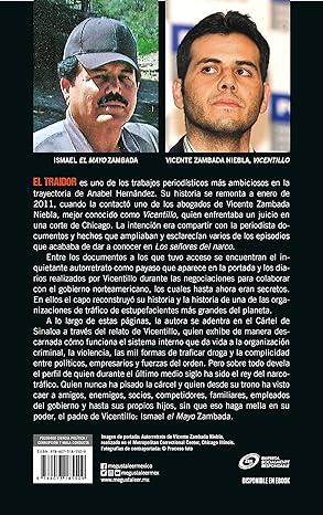 El traidor: El diario secreto del hijo del Mayo Pasta blanda - ENVIO GRATIS