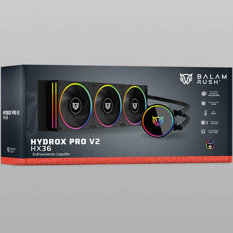 Enfriamiento Liquido Balam Rush 360 Hydrox Pro V2 Hx36 Br-941860