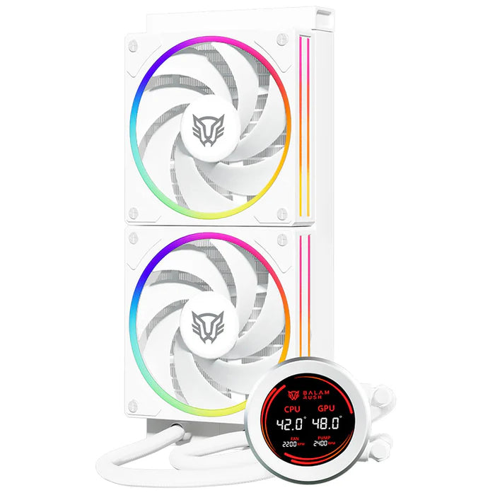 Enfriamiento Liquido Balam Rush 240 Hydrox Expert Hyx24 White Br-941853