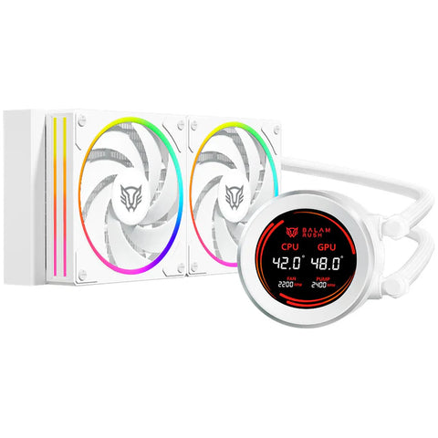 Enfriamiento Liquido Balam Rush 240 Hydrox Expert Hyx24 White Br-941853