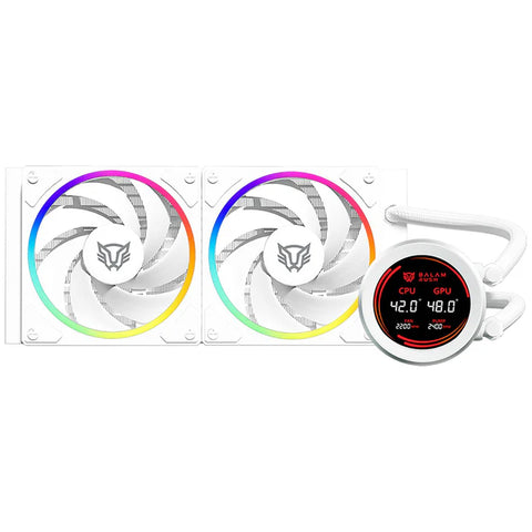 Enfriamiento Liquido Balam Rush 240 Hydrox Expert Hyx24 White Br-941853