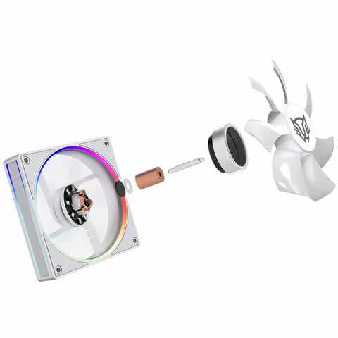 Enfriamiento Liquido Balam Rush 360 Hydrox Pro V2 Hx36 White Br-941877