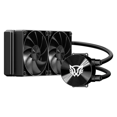 Enfriamiento Líquido Balam Rush Cryo All Black 240mm Alto Rendimiento Negro