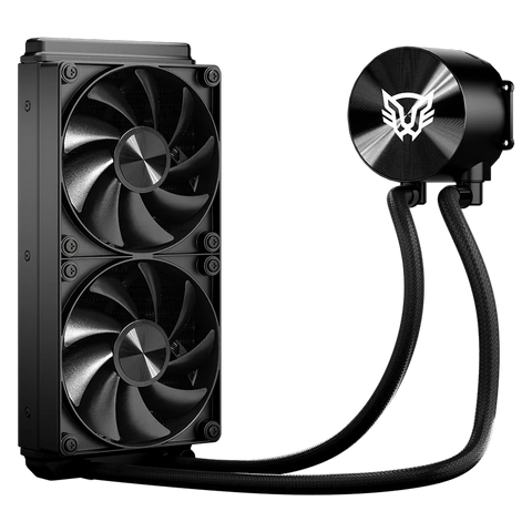 Enfriamiento Líquido Balam Rush Cryo All Black 240mm Alto Rendimiento Negro