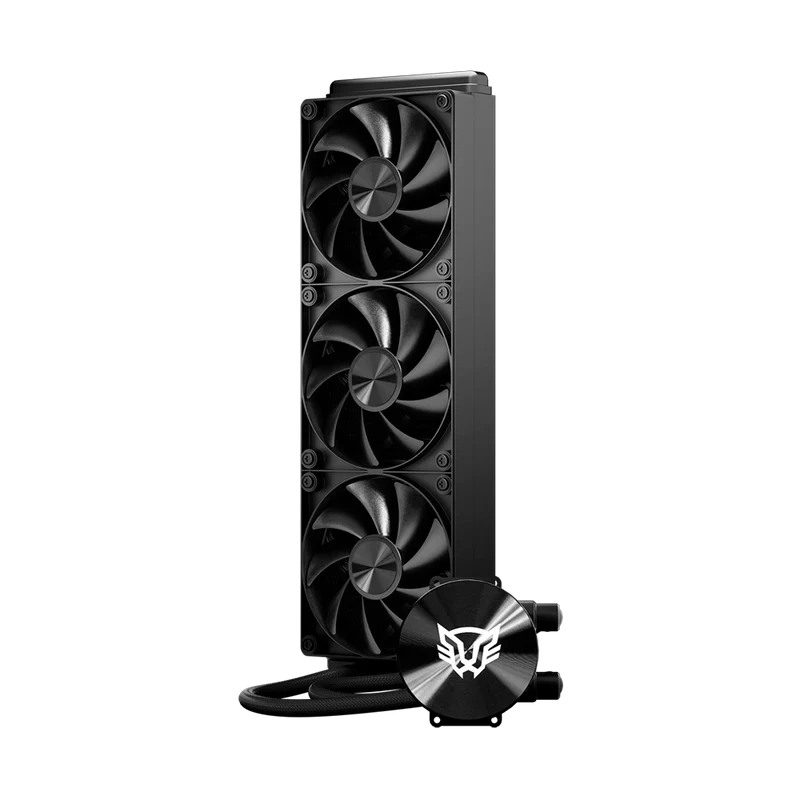 Enfriamiento Líquido Balam Rush Cryo All Black 360mm Alto Rendimiento Negro