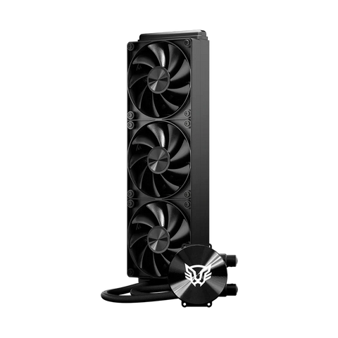 Enfriamiento Líquido Balam Rush Cryo All Black 360mm Alto Rendimiento Negro