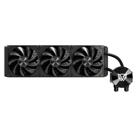 Enfriamiento Líquido Balam Rush Cryo All Black 360mm Alto Rendimiento Negro