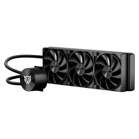 Enfriamiento Líquido Balam Rush Cryo All Black 360mm Alto Rendimiento Negro
