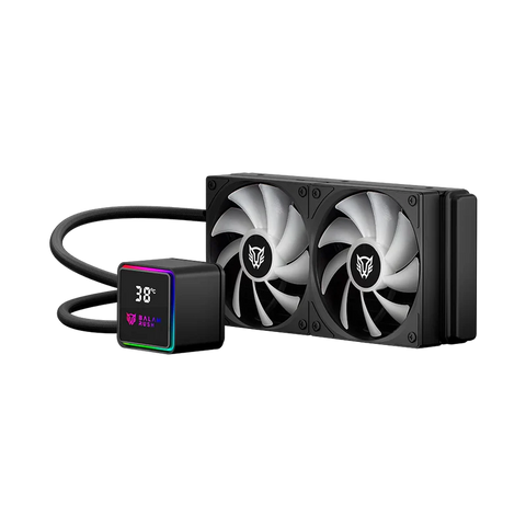 Enfriamiento Líquido Balam Rush Cryo Prism 240mm ARGB Alto Rendimiento Negro