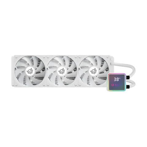 Enfriamiento Líquido Balam Rush Cryo Prism 360mm ARGB Alto Rendimiento Blanco