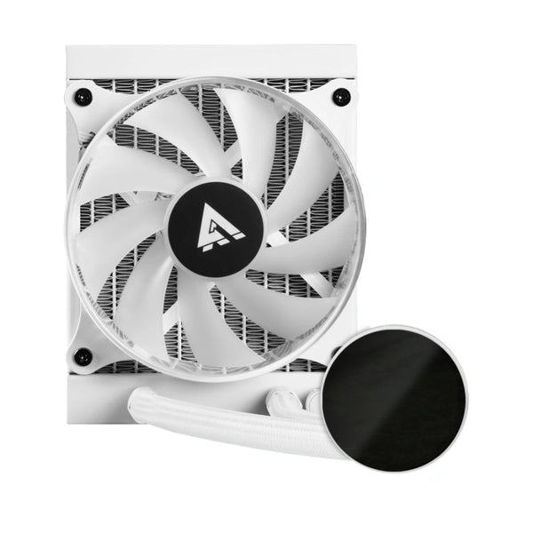 Enfriamiento Liquido Game Factor 1X120Mm Rgb Tdp 150W 70 Cfm, Blanco Lqg501-Wh