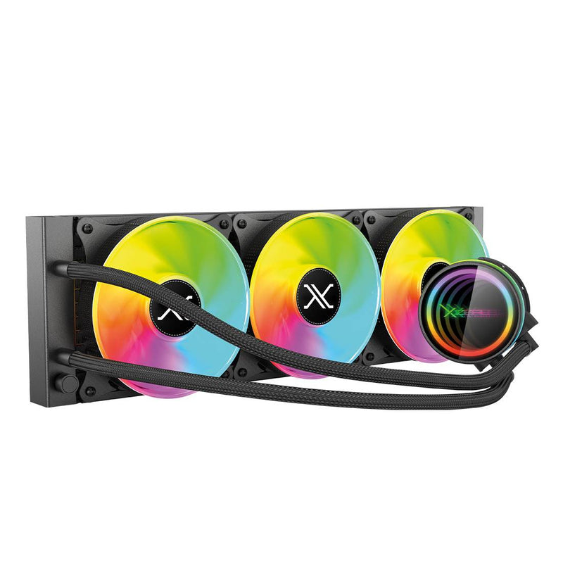 Enfriamiento Liquido Xzeal Xz-411 360MM Para Intel y Amd Color Negro (Xzco411B)