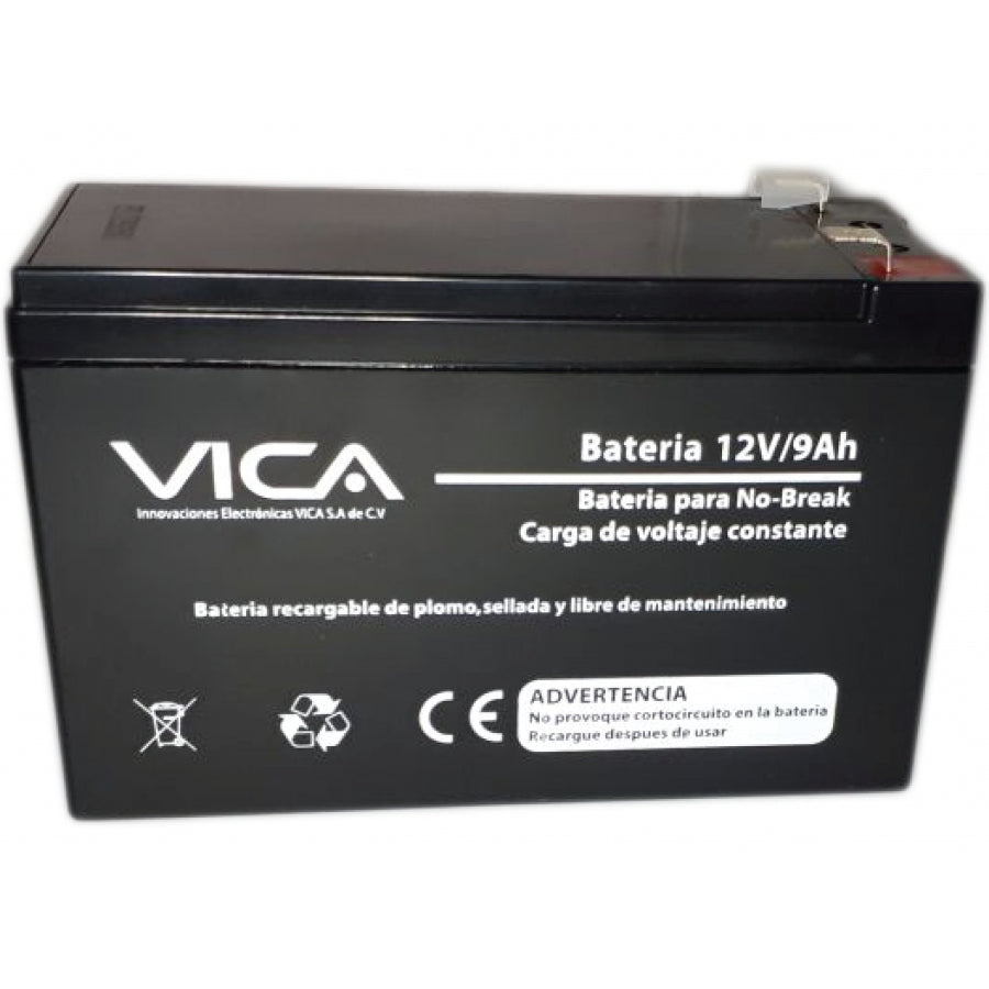 Bateria De Remplazo 12V 9Ah. Generica Compatible Con El 80% De No Breaks De Otras Marcas