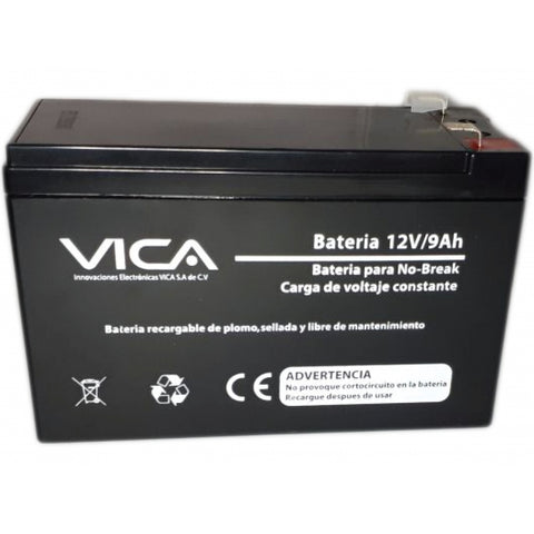 Bateria De Remplazo 12V 9Ah. Generica Compatible Con El 80% De No Breaks De Otras Marcas