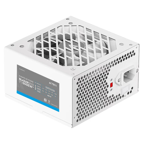Fuente De Poder Acteck Atx Ft500Ew / 500W Advanced Blanco (ES-05001EW)