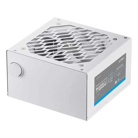 Fuente De Poder Acteck Ft600Ew Blazar Evo 600W 1Xatx 20+4 Blanco