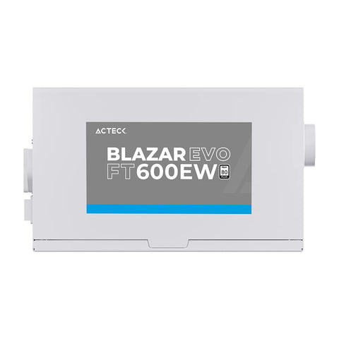 Fuente De Poder Acteck Ft600Ew Blazar Evo 600W 1Xatx 20+4 Blanco