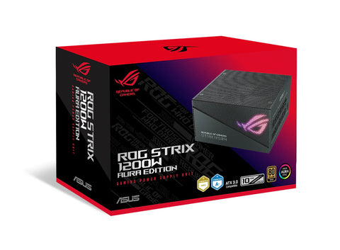 Fuente De Poder Asus Rog-Strix-1200G-Aura-Gaming 1200W Atx 12V , Argb