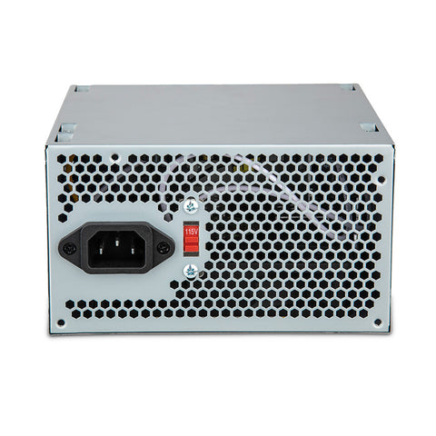 Fuente De Poder Getttech 550W Atx 12V,  Sata X2,  Molex X2,  Cable Corriente de 1.2 Mts