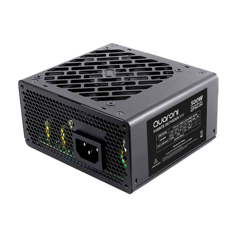 Fuente De Poder Quaroni Sfx De 500W, 24 Pines, 2 Sata - QPSU-04