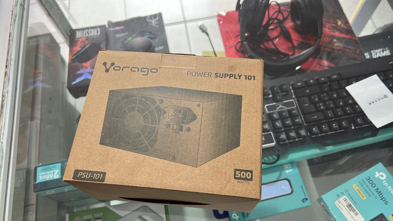 Fuente De Poder Vorago Atx 12v 1.3 500w Cable De Alimentación 1.2 Metros Psu-101