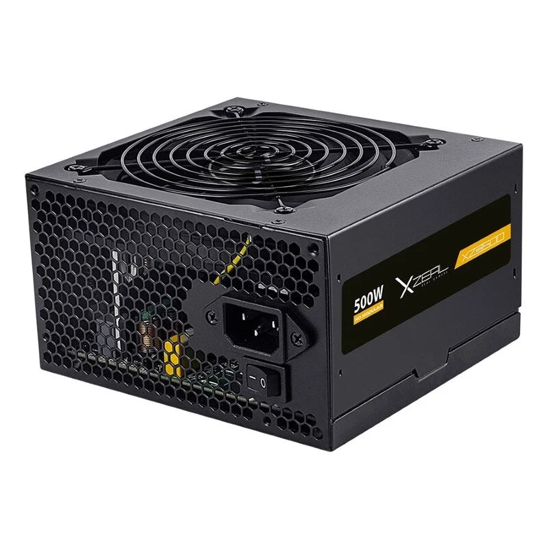 Fuente De Poder Xzeal Xz500 Atx 500W 80Plus No Modular Negro (Xzps500B)