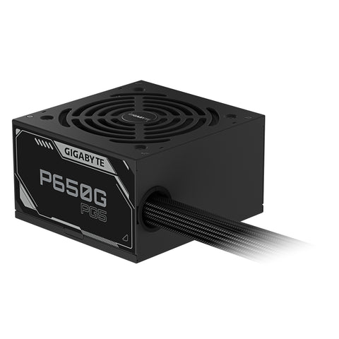 Fuente de Poder Gigabyte 650W 80 Plus Gold Eficiente Gaming, 650 W 20+4 pin ATX ATX Negro