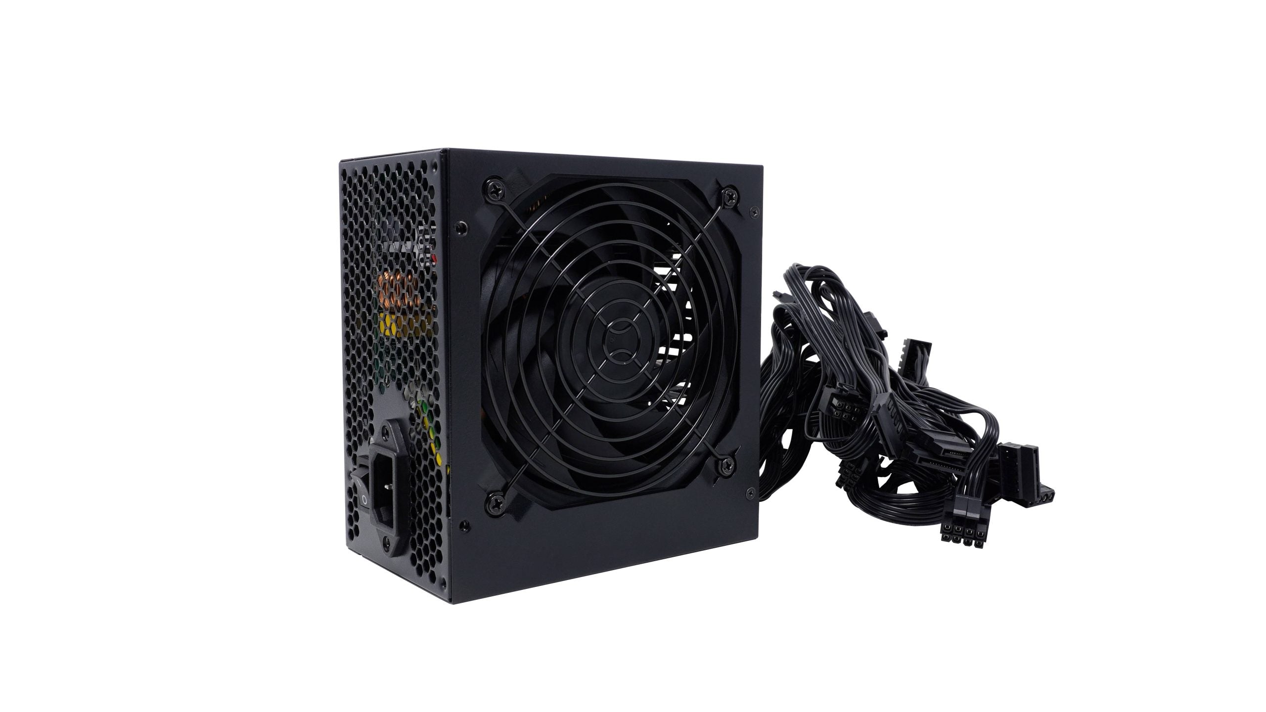 Fuente de poder GAMER NACEB na-0626 800w 80 plus bronze, Conectores: 1x 20+4pin - 2x 8pin (p4+p4) - 3x PCIe 6+2p - 4x Molex - 6xSATA