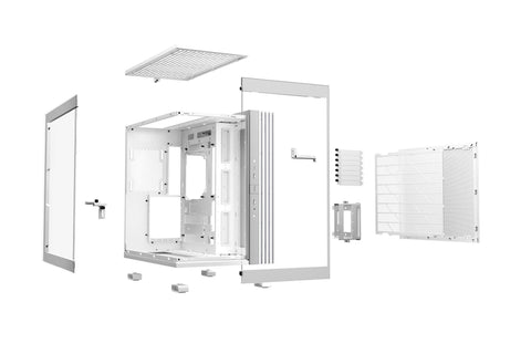 Gabineteto be quiet! Light Base 600 DX – Flujo de Aire Optimizado Blanco – Protege tus Componentes con Estilo – Premium