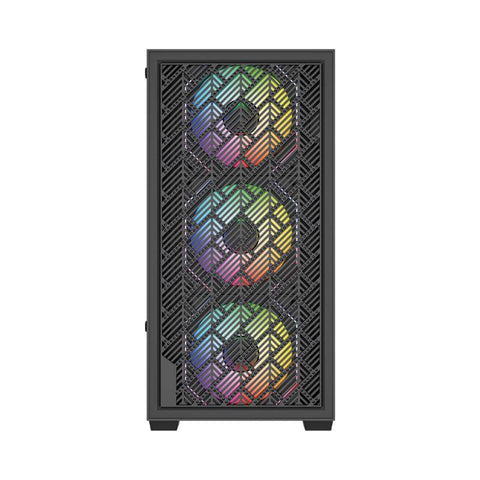 Gabinete Mini Torre Nitrox Edge Aircool 4700A - Factor Mini ITX de Alto Flujo de Aire - Refrigeración Óptima