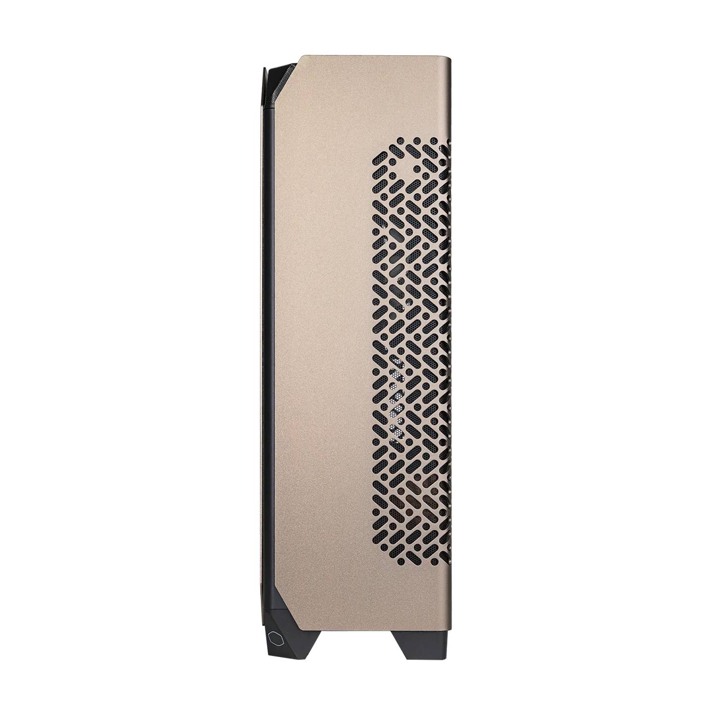 Gabinete Gaming Cooler Master Ncore 100 Air White - Acabado Elegante en Blanco - Diseño Innovador de Flujo de Aire