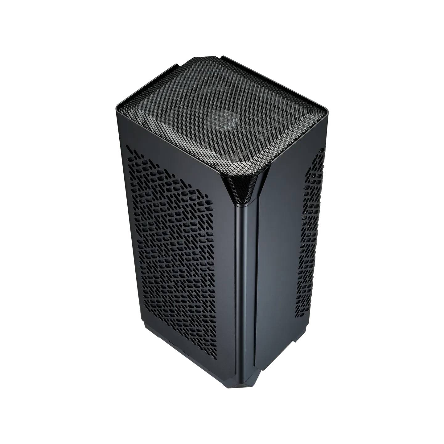 Gabinete Gaming Cooler Master Ncore 100 Air Black - Formato Compacto Premium - Excelente Disipación Térmica