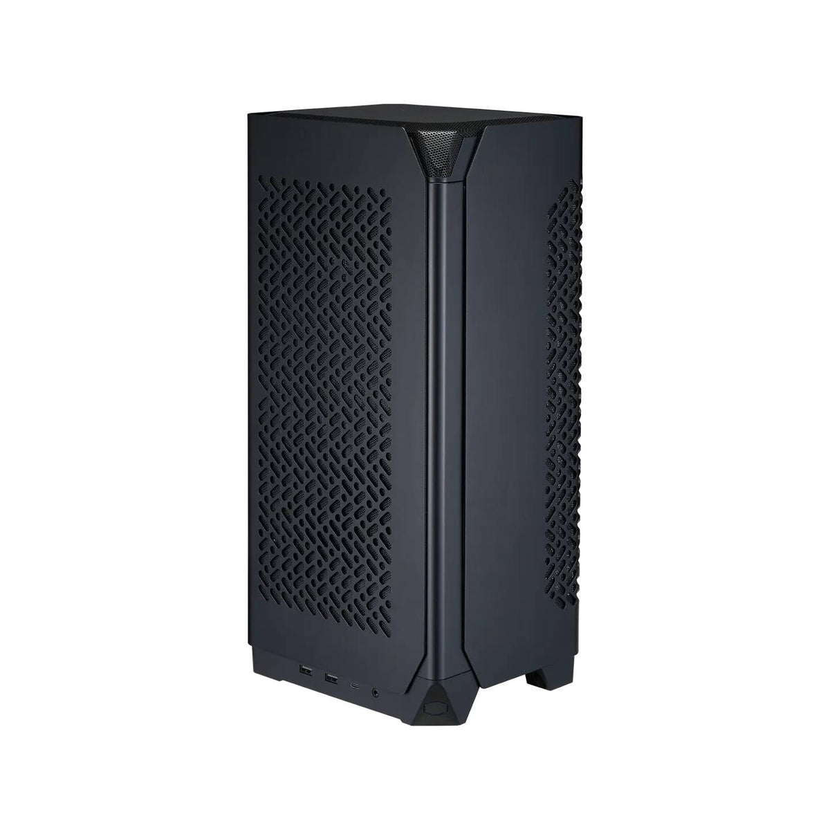 Gabinete Gaming Cooler Master Ncore 100 Air Black - Formato Compacto Premium - Excelente Disipación Térmica