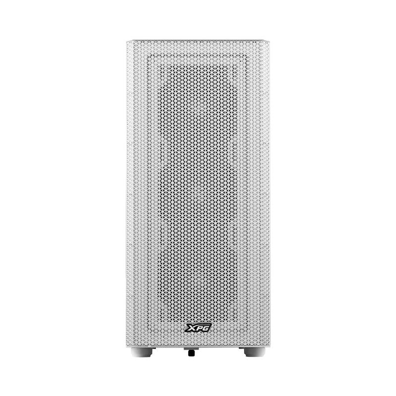 Gabinete GAMER XPG VALOR MESH Media torre (ATX - Micro-ATX y Mini-ITX) Panel lateral vidrio templado. Filtro polvo extraible. BLANCO. VALORMESHMT-WHCWW