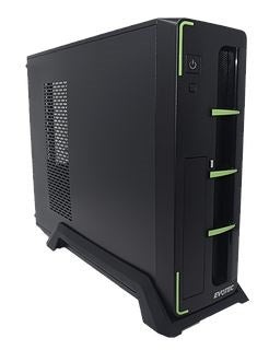 Gabinete Evotec Slim Aruba Verde Fuente 600W