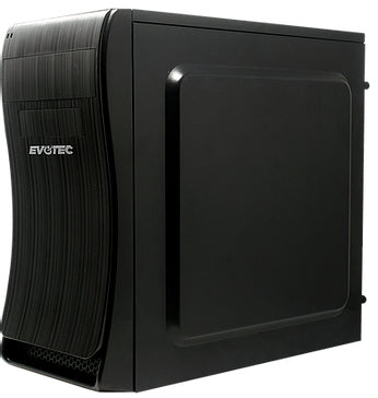 Gabinete Evotec Mini Atx Bassu Fuente 600W