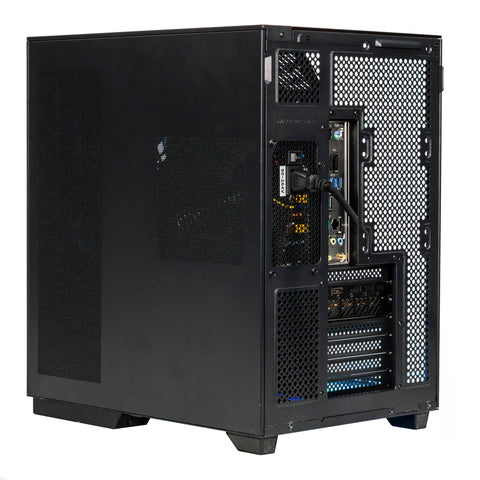 Gabinete Gamer Naceb NA-0639 - Cristal Templado con 4 Ventiladores ARGB y USB-C - Conectividad Moderna y Gran Flujo