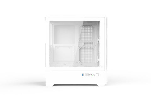 Gabinete Gamer Naceb Stella Blanco ATX Iluminación RGB y Diseño Cristal Templado