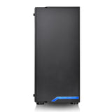 Gabinete THERMALTAKE H100 TG - Cristal Templado 4mm, Media Torre, Gabinete, SPCC, ATX, Micro-ATX, Mini-ATX, Negro