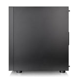Gabinete THERMALTAKE H100 TG - Cristal Templado 4mm, Media Torre, Gabinete, SPCC, ATX, Micro-ATX, Mini-ATX, Negro