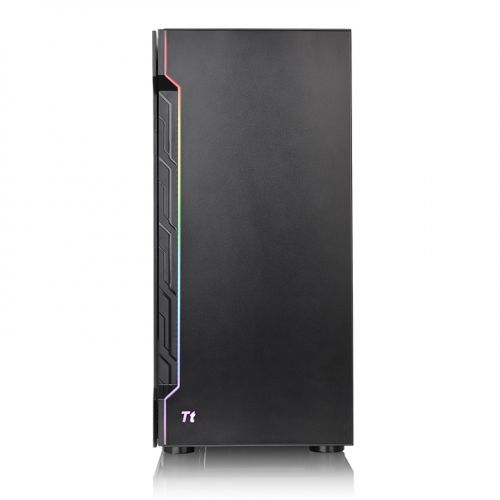 Gabinete THERMALTAKE H200 - Media torre, Gabinete, SPCC, ATX, Micro-ATX, Mini-ATX, Negro