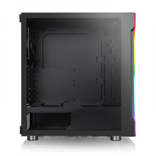 Gabinete THERMALTAKE H200 - Media torre, Gabinete, SPCC, ATX, Micro-ATX, Mini-ATX, Negro