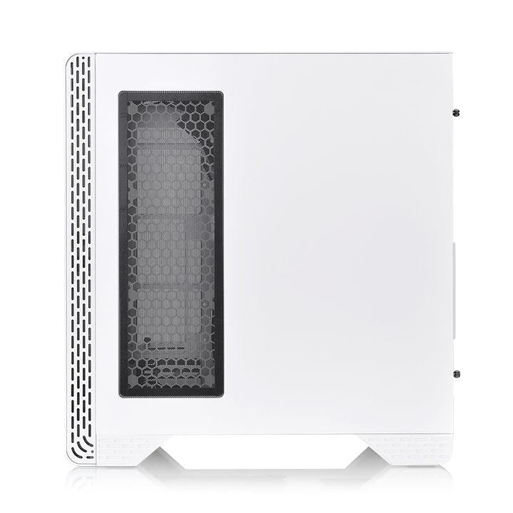 Gabinete  THERMALTAKE S300 TG Snow Edition - Gabinete, Mini ITX hasta ATX, Color blanco