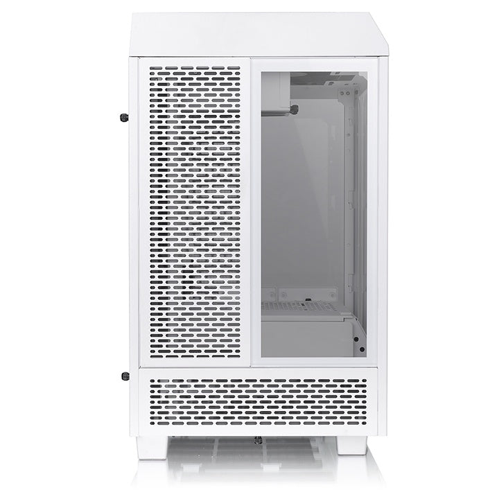 Gabinete  THERMALTAKE The Tower 100 Snow Mini Chassis - Mini-Tower, Gabinete, Mini-ITX, Color blanco