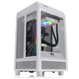 Gabinete  THERMALTAKE The Tower 100 Snow Mini Chassis - Mini-Tower, Gabinete, Mini-ITX, Color blanco