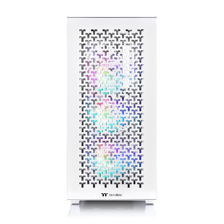 Gabinete  THERMALTAKE V350 TG ARGB AIR - Mid-Torre, Gabinete, ATX, Micro ATX y Mini-ITX, Color blanco